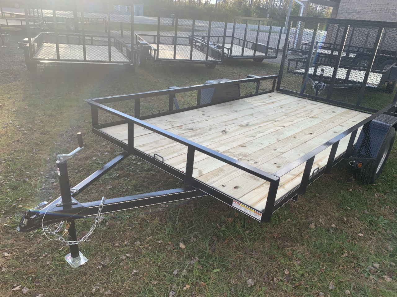 2026  Racers Edge Trailer 76x12 Single Utility 3500lb